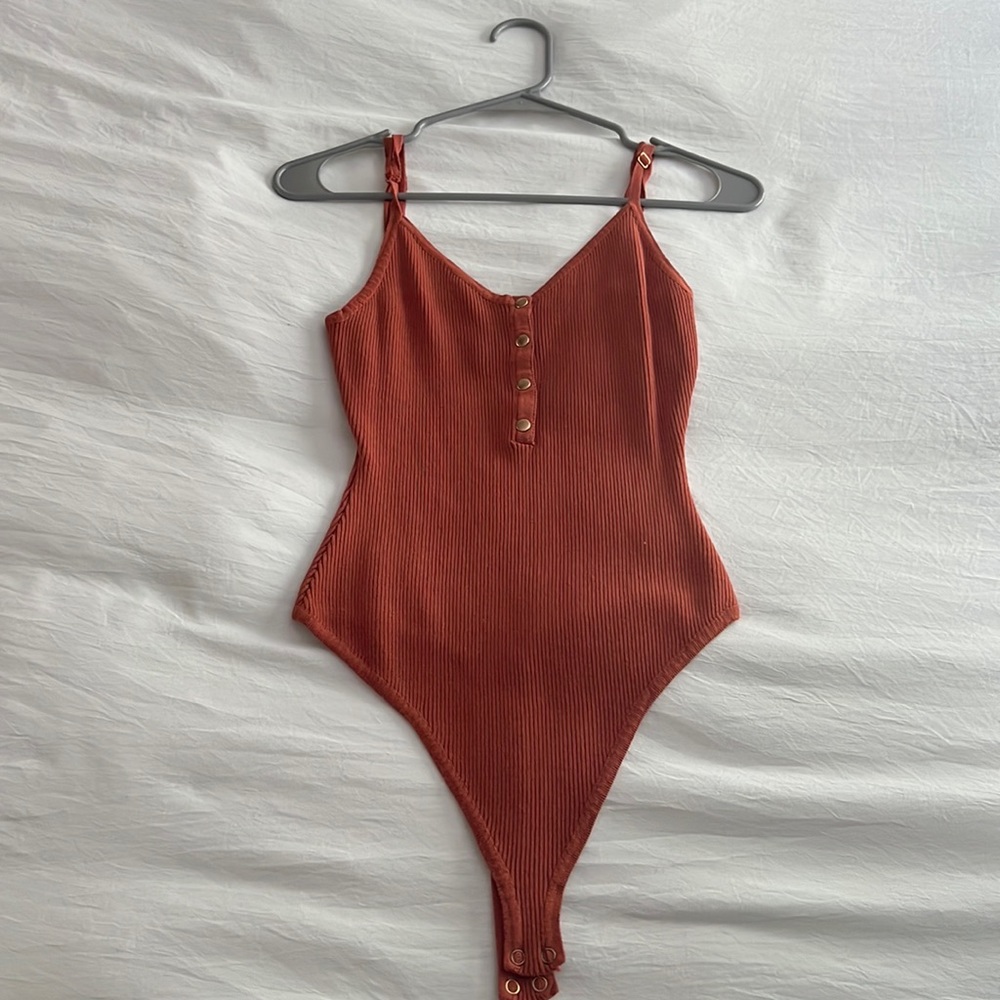 Ribbed Bodysuit